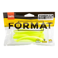 Силиконовая приманка FORMAT PIONEER 100mm, цвет F29 (5шт.упак)