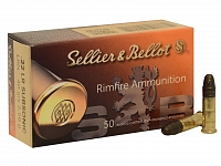 Патрон нарезной SELLER&BELLOT калибр 22 LR SUBSONIC 2,6 гр. (в пачке 50 шт.)